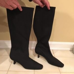 Black Stretch boots